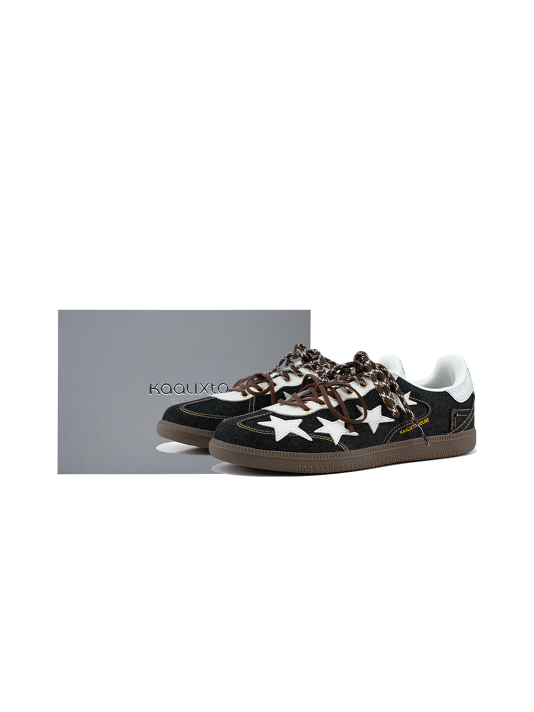 KAALIXTO | Classic Star Trainer Breathable Casual Shoes-Black - PSYLOS 1, KAALIXTO | Classic Star Trainer Breathable Casual Shoes-Black, Retro Trainers, KAALIXTO•JAPAN, PSYLOS 1